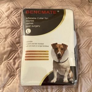 Inflatable dog collar